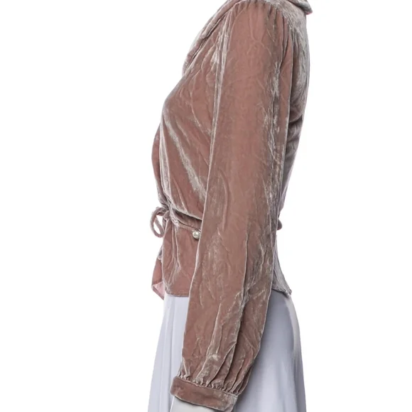 Reformation Festive Velvet Jacket - Picture 2 of 7